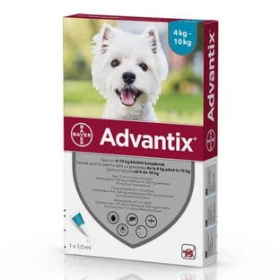 Spot-On Advantix 100 Hunde-Entwurmungslösung Spot-On Advantix 100, 1 Pipette, Bayer Vet OTC