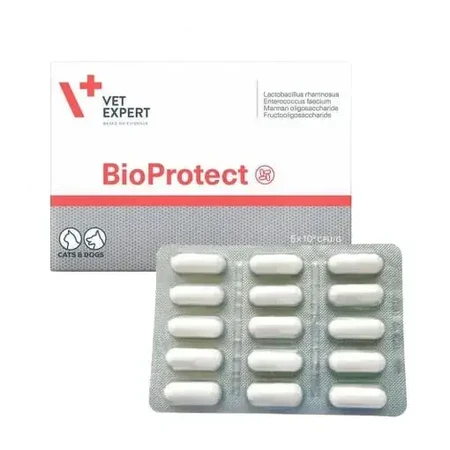Voedingssupplement voor honden en katten BioProtect, 60 capsules, VetExpert