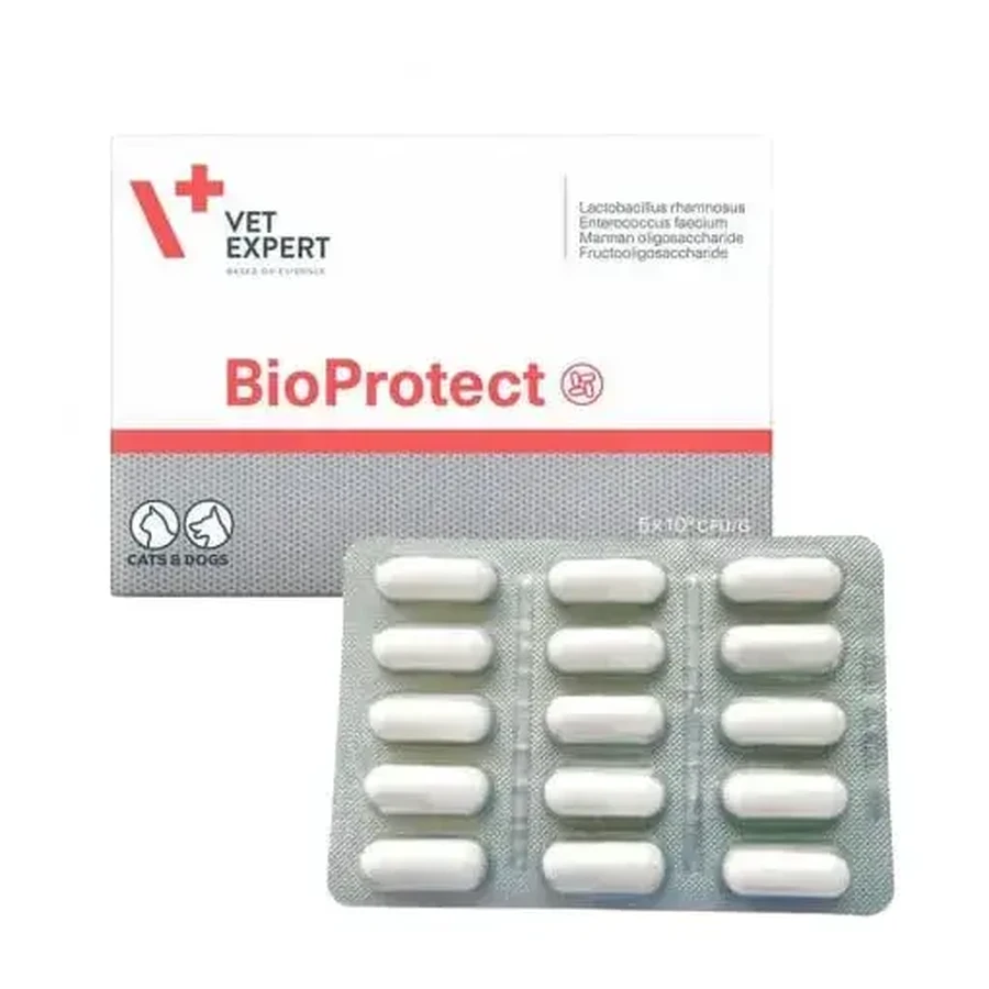 Voedingssupplement voor honden en katten BioProtect, 60 capsules, VetExpert