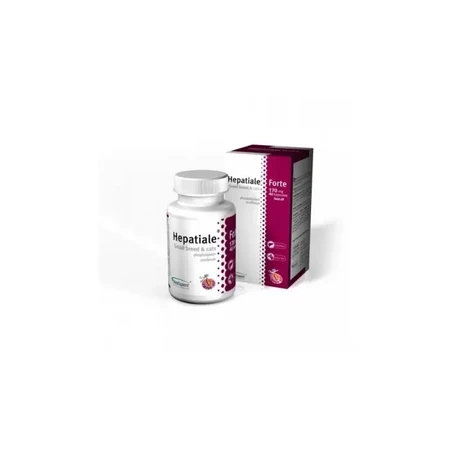 Ergänzungsmittel zur Stärkung der Leberfunktion bei kleinen Hunden und Katzen Hepatiale Forte Small Breed &amp; Cats 170 mg Twist-Off, 40 Kapseln, VetExpert