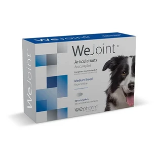 Gelenkunterstützendes Ergänzungsmittel für mittelgroße Hunde WeJoint Medium Breeds, 30 Tabletten, Wepharm