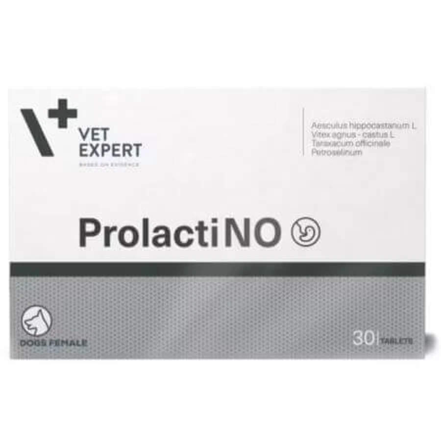 Hondensupplementen ProlactiNO Kleine Fok, 30 tabletten, VetExpert
