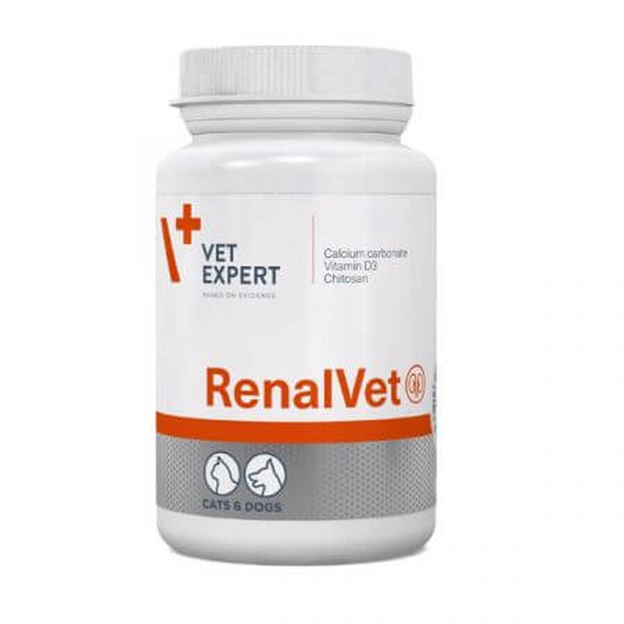 Buy Renal supplements for dogs and cats RenalVet Twist Off, 60 capsules, VetExpert Renal supplements for dogs and cats RenalVet Twist Off, 60 capsules, VetExpert