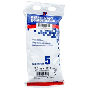 Feuille d'immobilisation en résine Delta-Elite bleue, 12,5 cm x 3,6 m, BSN Medical