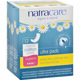 Ultra Pads Super Plus Organic Absorbents, 12 pieces, Natracare