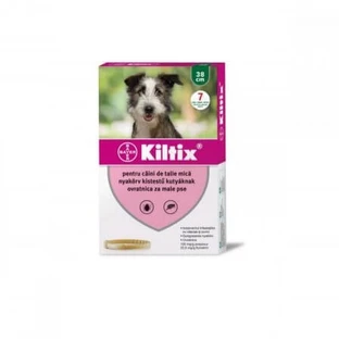 Collar antiparasitario para perros pequeños Kiltix S, 1 pieza, Bayer Vet
