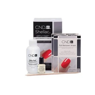 CND Offly Fast professional nail polish remover for semi-permanent and weekly use 222 ml