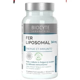 Fe Fer Lipozomal, 30 gélules, Biocyte