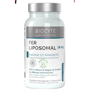 Fe Fer Lipozomal, 30 capsule, Biocyte