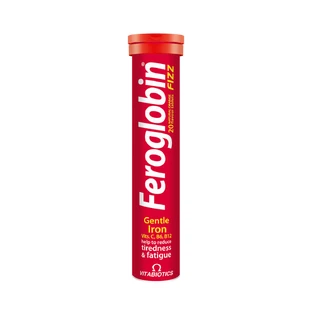 Feroglobin Fizz, 20 bruistabletten, Vitabiotics