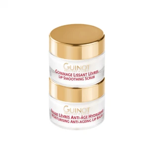 Set de exfoliante y bálsamo labial Guinot Lip Perfect Gommage Et Baume Levres AntiAge efecto nutritivo 2x7ml