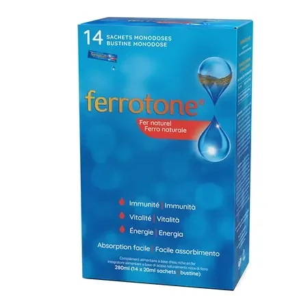 Photos - Vitamins & Minerals Ferrotone, 14 envelopes, Spatone