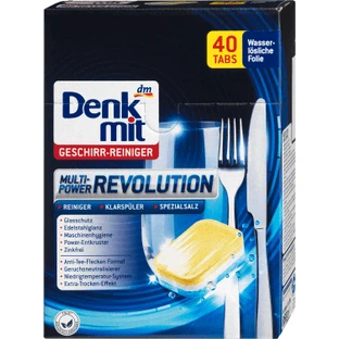 Denkmit Pastillas para lavavajillas, 40 uds.
