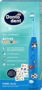Dontodent accu tandenborstel Active Young blauw, 1 st