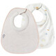 Bavaglini per l&#39;allattamento al latte, Bianco/Rosa, 2 pz, Tommee Tippee