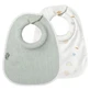 Bavettes d'allaitement, blanc/vert, 2 pièces, Tommee Tippee