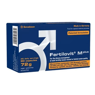 Fertilovit M Plus, 90 gélules, Gonadosan