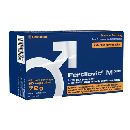 Fertilovit M Plus, 90 gélules, Gonadosan