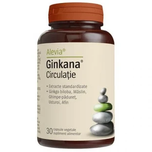 Ginkana Bloedsomloop, 30 capsules, Alevia