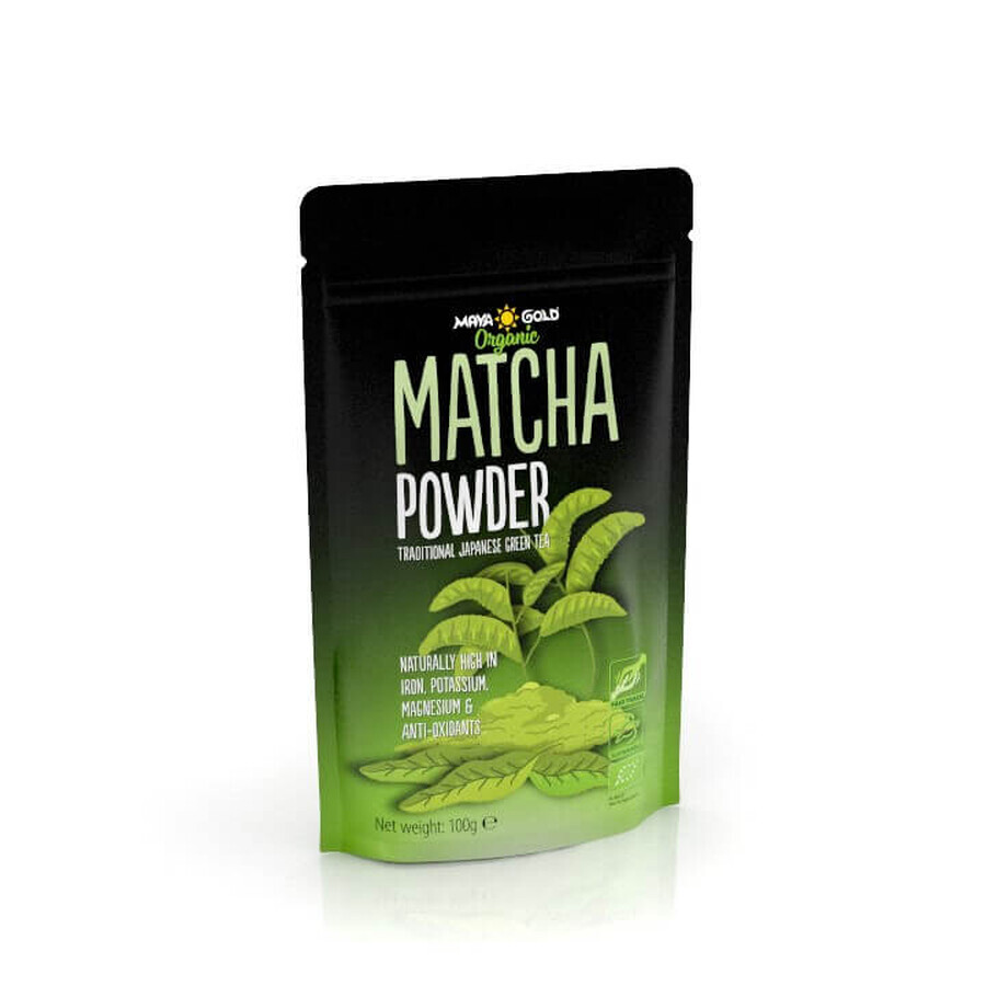 Buy Matcha Bio powder, 100g, Maya Gold Matcha Bio powder, 100g, Maya Gold