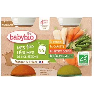 Eco Vegetable Multipack, 4 x 130 g, BabyBio