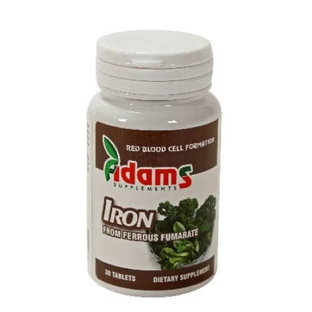 IJzer 14mg, 30 tabletten, Adams Vision