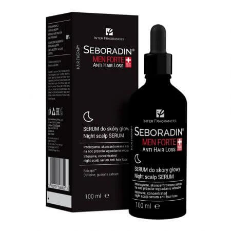 Seboradin Men forte Tratamiento nocturno anticaída, 100 ml