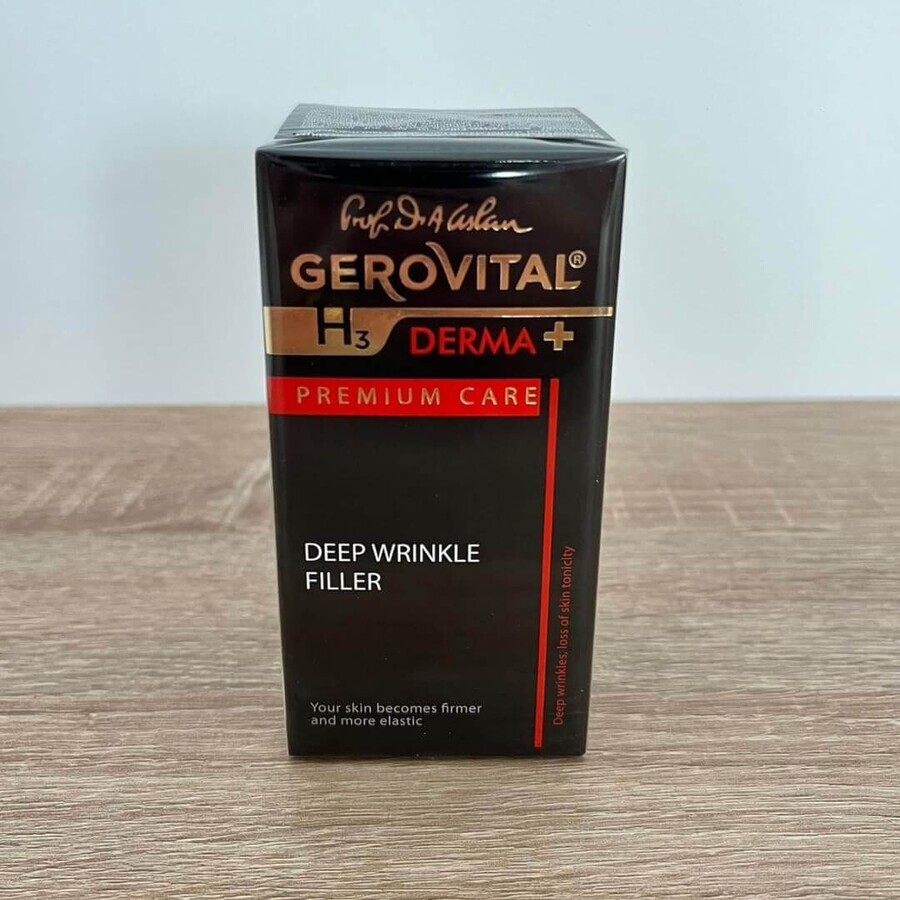 Gerovital H3 Derma+ Premium Care Rellenador intensivo antiedad, 15 ml