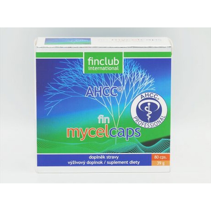 Fin Mycelcaps, 80 cápsulas, Finclub
