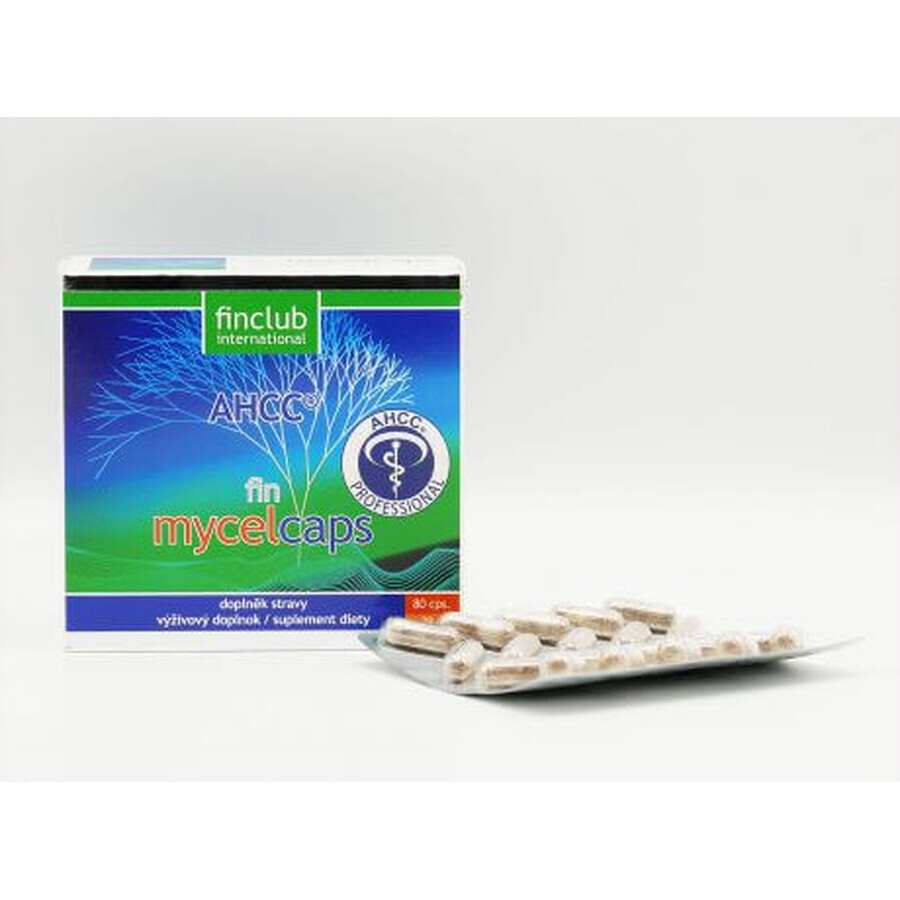 Fin Mycelcaps, 80 cápsulas, Finclub