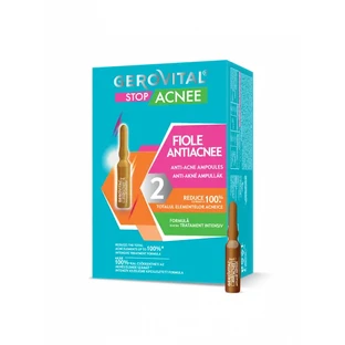Gerovital Stop Acnee ampollas antiacné, 10 x 2 ml