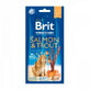 Salmon and trout treats for cats Premium By Nature Cat Sticks, 3 pieces, Brit
