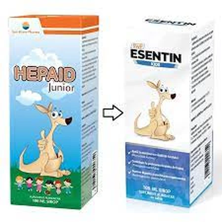 Esentin Kids Sirup, 100 ml, Sun Wave Pharma