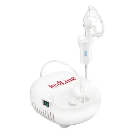 Appareil d'aérosol RedLine NB-230C, masque pour enfants et adultes, gobelet de nébulisation, particules de 4 microns, nébuliseur inhalateur avec compresseur