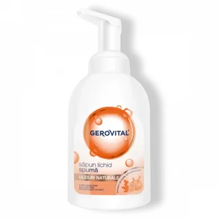 Foaming liquid soap - natural oils, 300ml, Gerovital 