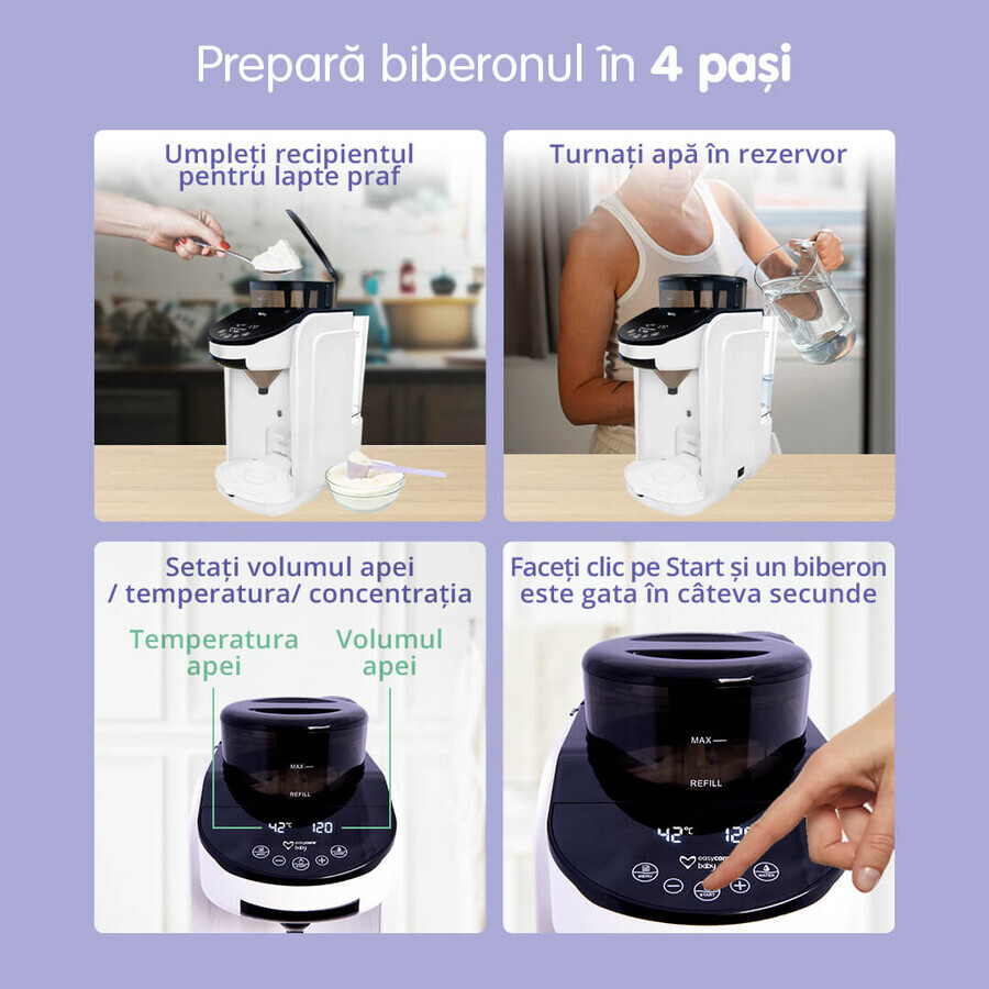 Dispositivo multifunzione intelligente per la preparazione del latte in polvere, Easycare Baby Dispositivo multifunzione intelligente per la preparazione del latte in polvere, Easycare Baby