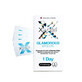Teeth whitening strips 1 day, 4 pcs, Xwhite