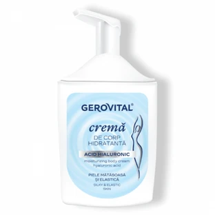 Hyaluronic Acid moisturizing body cream, 300 ml, Gerovital