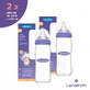 Glass bottle pack, 2 x 240 ml, Lansinoh