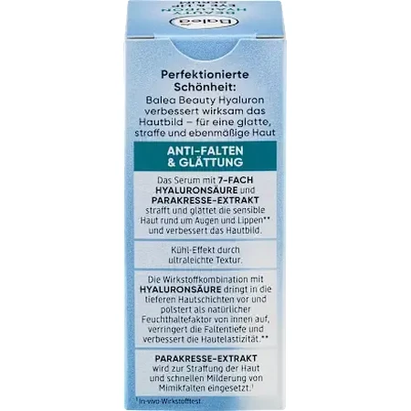 Balea Serum Beauty Hyaluron Eye & Lip, 15 ml