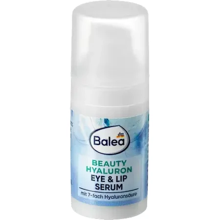 Balea Serum Beauty Hyaluron Eye & Lip, 15 ml