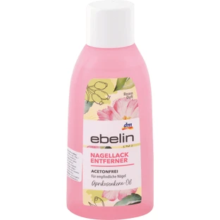 Ebelin Acetonvrije nagellakremover met abrikozenolie, 200 ml