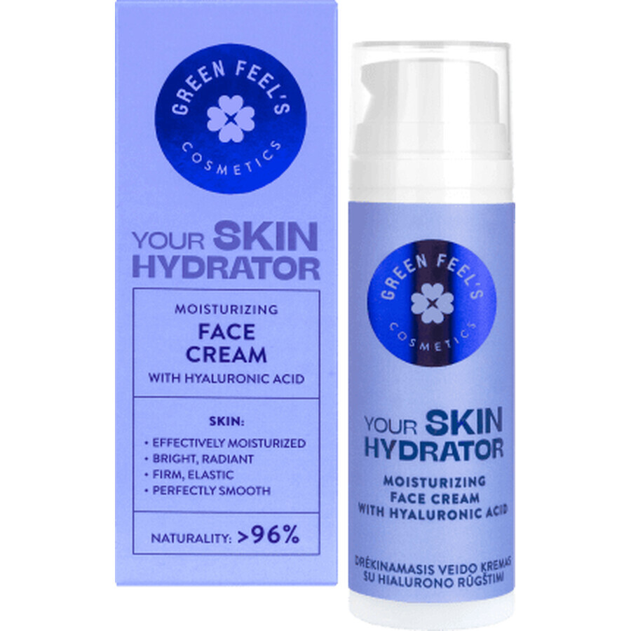 Cumpără Green Feel's Cremă hidratantă pentru față cu acid hialuronic, 50 ml Green Feel's Cremă hidratantă pentru față cu acid hialuronic, 50 ml