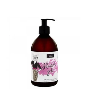 Gel de ducha con magnolia y pimienta rosa, 500 ml, LaQ
