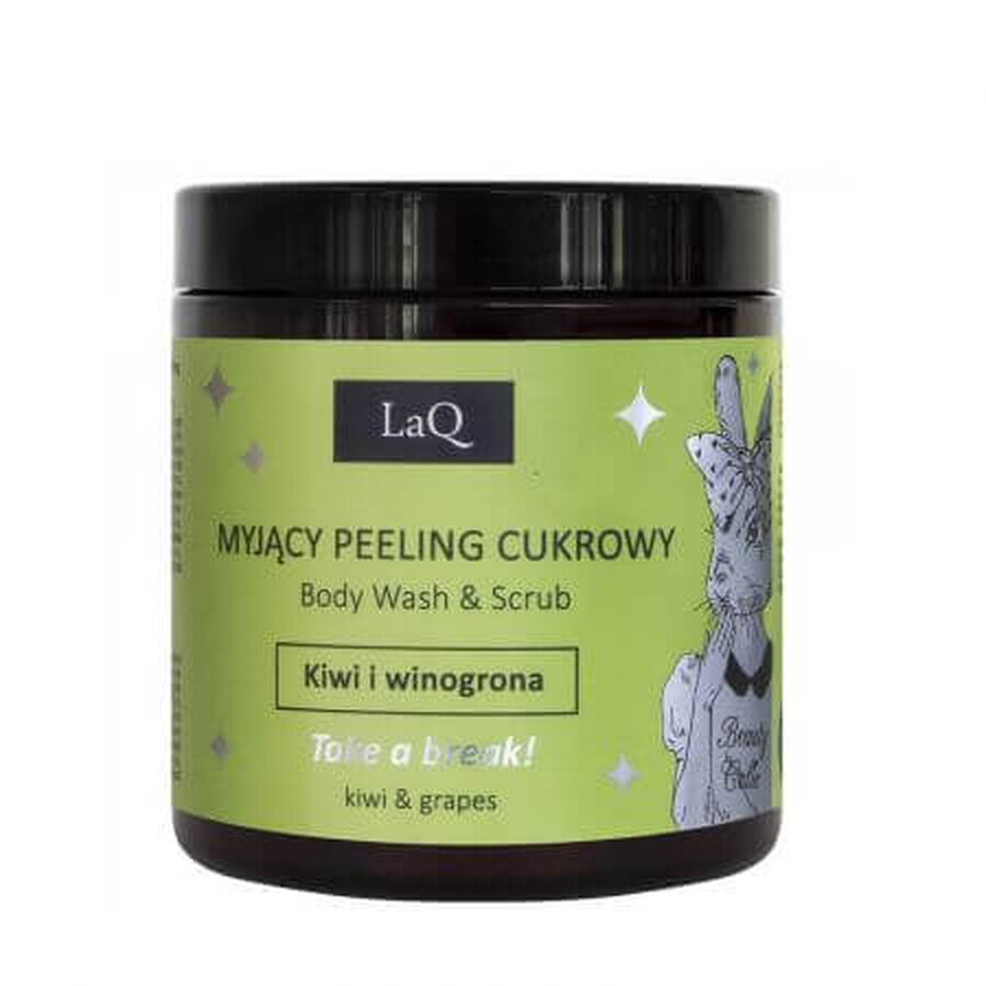Winkel op Douche- en peelinggel met kiwi en druiven, 220 g, LaQ Douche- en peelinggel met kiwi en druiven, 220 g, LaQ