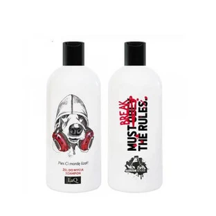 Gel douche et shampoing pour chiens, 300 ml, LaQ