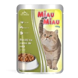 Nat kattenvoer met eend, 100 g, Meow Meow
