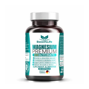  Magnesium Bisglicinat Premium, 60 capsules, Boost4Life