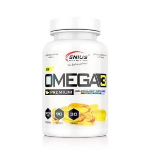 Omega 3, 90 cápsulas, Genius Nutrition