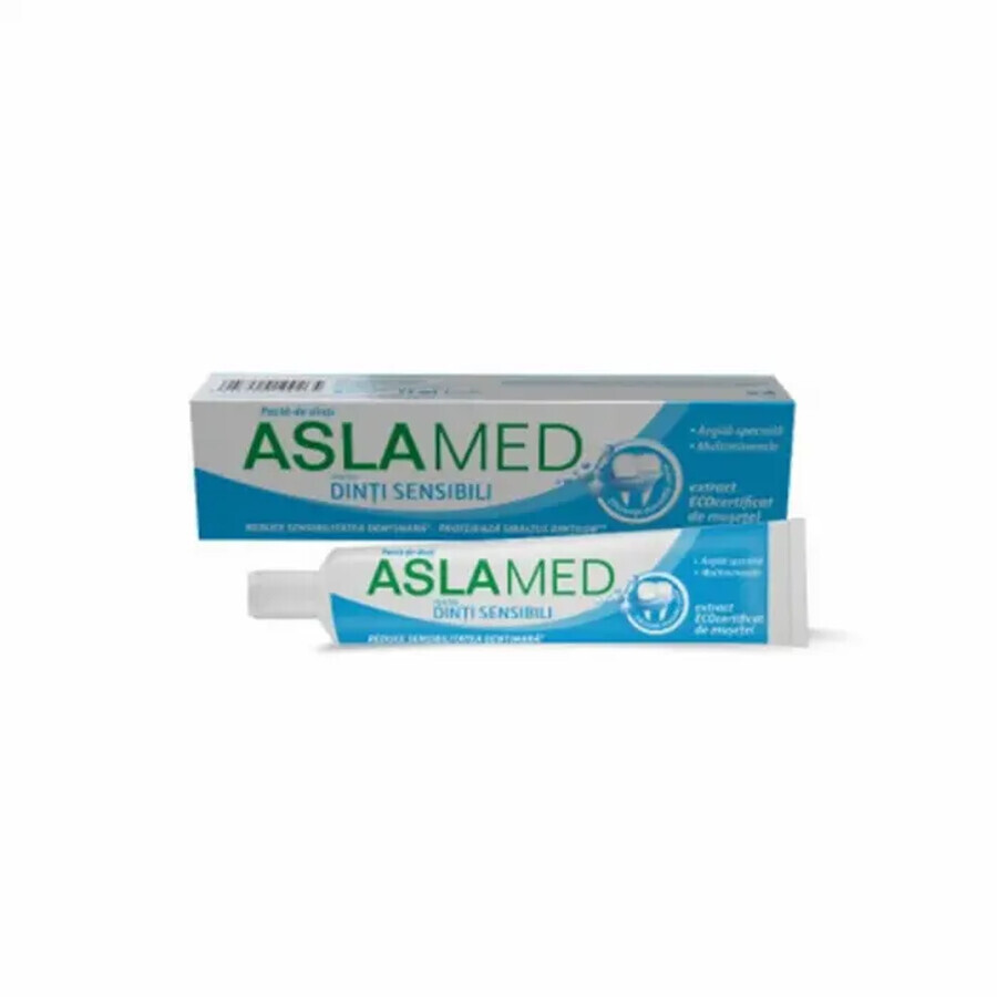 Buy Toothpaste for sensitive teeth, 30110, 18ml, Aslamed Toothpaste for sensitive teeth, 30110, 18ml, Aslamed